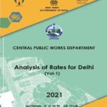 Analysis of Rates For Delhi - Civil - Volume 1 - 2021 - PDF