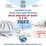 Analysis of Rates For Delhi Electrical - 2022 - PDF