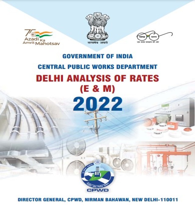 Analysis of Rates For Delhi Electrical - 2022 - PDF