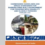 Guideline and Space Standards For Barrier Free Built Environment For Disabled and Elderly Persons - PDF