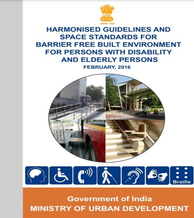 Guideline and Space Standards For Barrier Free Built Environment For Disabled and Elderly Persons - PDF